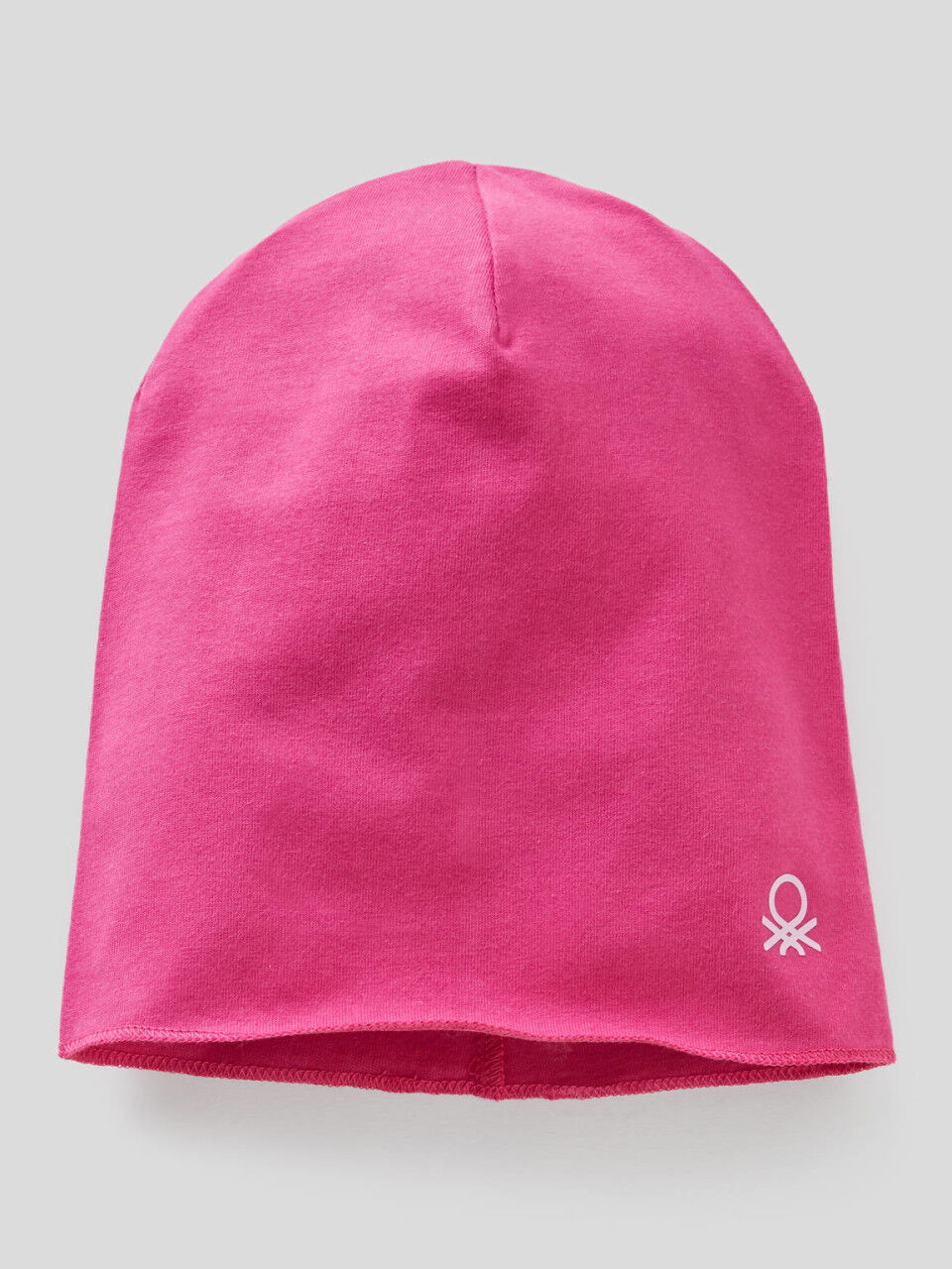 6-9 Girl hat Benetton winter 1-2 10-11-12 y wool cashmere BNWT pink red grey